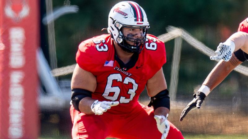 Marist football: Will Aaronson Named National Semifinalist for Campbell Trophy