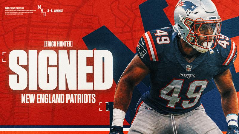 Morgan State football: Morgan State’s Erick Hunter Earns Spot on New England Patriots’ 53-Man Roster