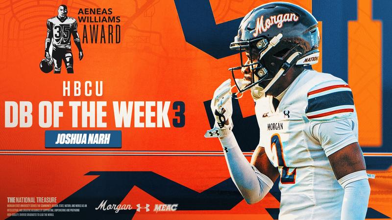 Morgan State football: Morgan State’s Joshua Narh Honored as Week 3 Top DB