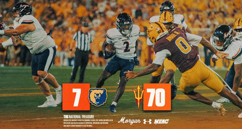Morgan State football: Arizona State simply Too Much for Bears