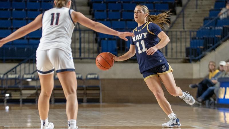 Alexa Riddle Navy Drops Double OT Heartbreaker on the Road to Radford - Naval ...