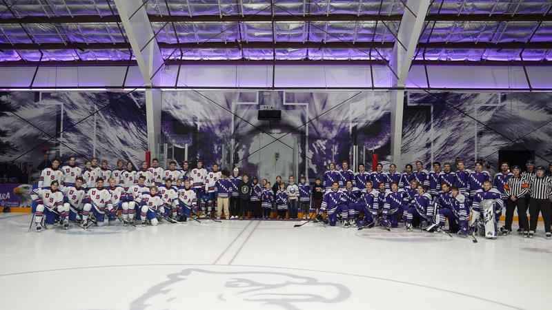 Usntdp Hockey Defeats USNTDP in Exhibition - Niagara University Athletics