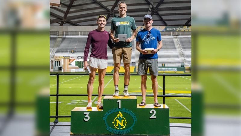 Marquette Marathon podium