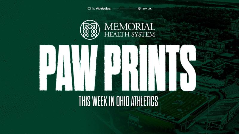 PAW PRINTS: The Week Ahead in Ohio Athletics - Ohio University