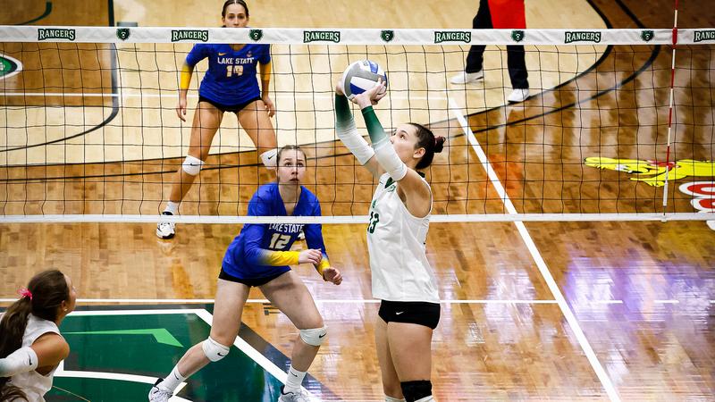 Rangers Earn Road Win Over Pride in Four Sets - Parkside Athletics