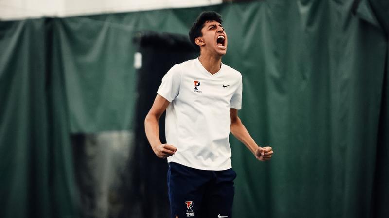 Men’s Tennis’ Bharadwaj Advances to Ivy League Masters Singles Final
