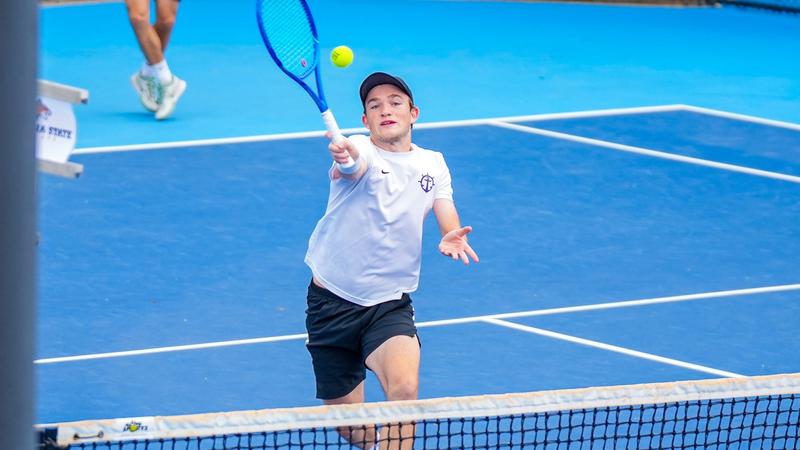 Men’s Tennis Caps Dominating Weekend at Duck Invite