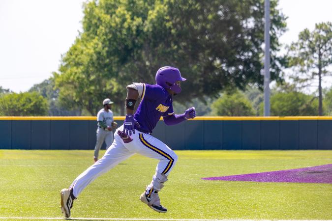 E. Walker running to base