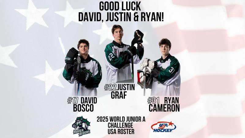 Us Roughriders 3 RoughRiders Headed To The World Juniors A Challenge! - Cedar Rapids ...