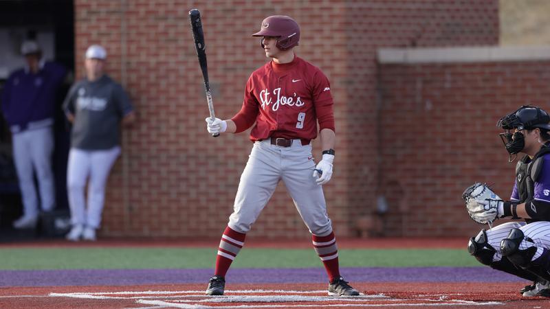 Baseball Opens Series with 5-3 Extra-Inning Win at Dayton - Saint Joseph's University