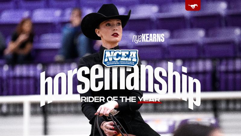 Kate Kearns Rider Kearns Named NCEA Horsemanship Rider Of The Year - SMU Athletics