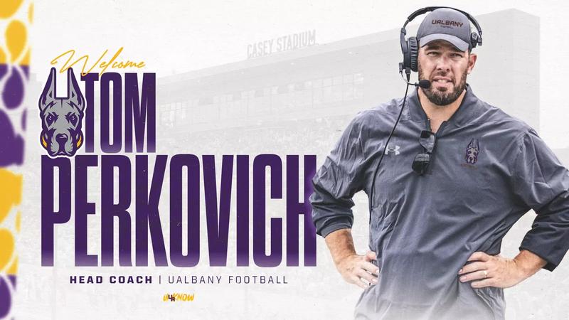 UAlbany Names Tom Perkovich Head Football Coach - University at Albany Great Danes - University at Albany Great Danes