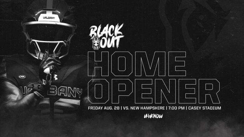 UAlbany football: Home Opener Preview – BLACK OUT