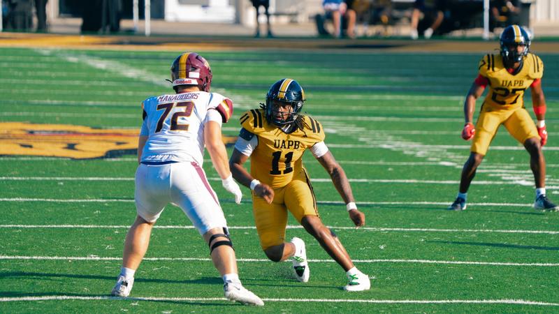 Arkansas-Pine Bluff football: #UAPBFOOTBALL: GOLDEN LIONS POWER PAST CENTRAL STATE, 41-35, IN HOME OPENER