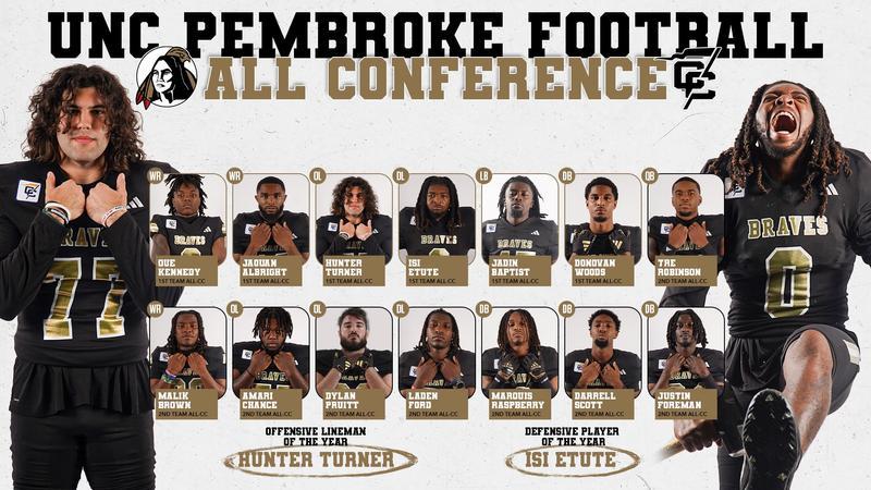 All Conference Team Football Sends 14 To All-Conference Teams, Turner And Etute Earn Major ...