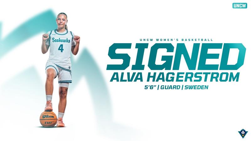 UNCW Women’s Basketball Adds International Freshman Alva Hägerström