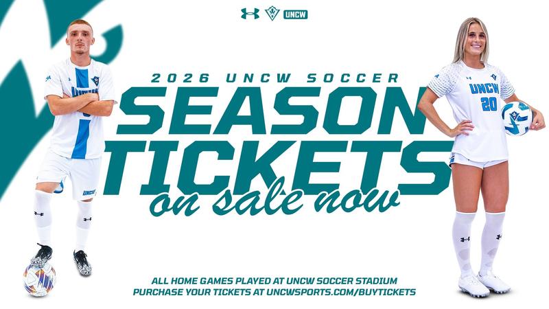 Get 2026 UNCW Men’s and Women’s Soccer Season Tickets Now
