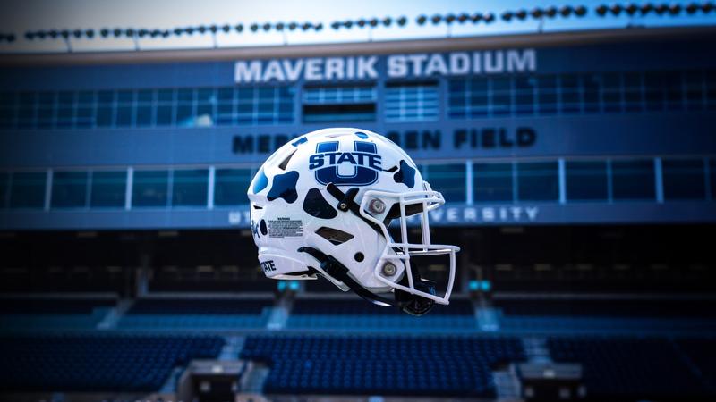 Utah State Football to Unveil Ag-Themed Helmet in Season Opener - Utah State University Athletics