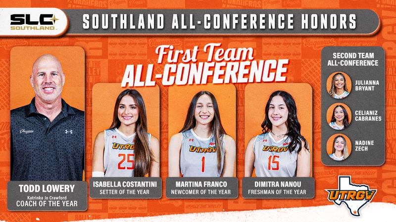 Volleyball Conference Roster Volleyball Claims Four Superlatives, Places Six on All-Conference Teams ...