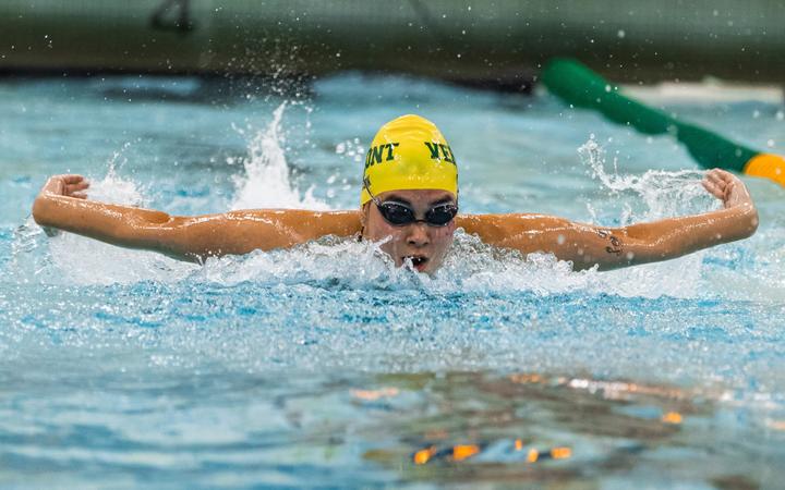 Clark Leads Catamounts in Dual Meet at UConn Sunday