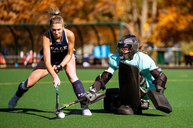 Photo: uvmathletics.com Gunner Stops Yale