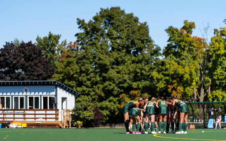 Image accompanying uvmathletics.com coverage of Vermont field hockey's 2026 schedule.