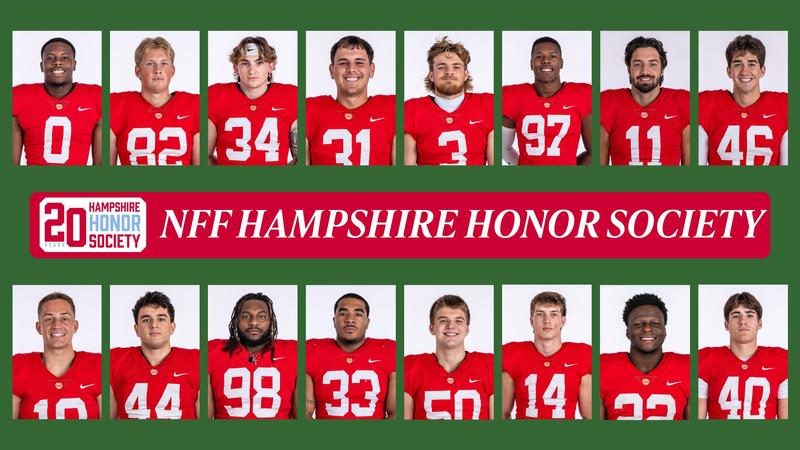 WashU Football Places 16 on NFF Hampshire Honor Society - Washington University in St. Louis