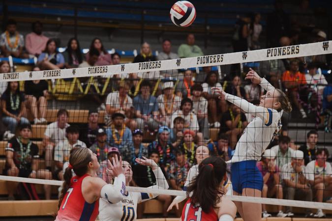 SAC Leading Rams Take Down Pioneers in Four Sets - Wayland Baptist ...