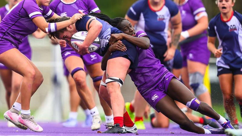 Mustangs Girls Rugby Mustangs Fall to Brock in OUA Quarterfinal - Western Mustangs Sports