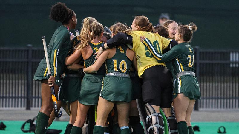 Image accompanying tribeathletics.com coverage of William & Mary field hockey's 2026 schedule.
