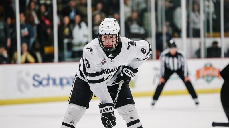 Colin Ruck Broncos Secure No. 1 Seed in NCHC Tournament with Series Win Over North ...