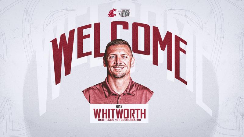Jake Dickert Adds Nick Whitworth to Cougar Coaching Staff - Washington State University Athletics