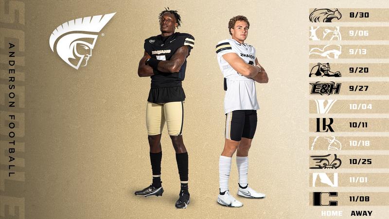 Anderson Uniform Anderson Football Releases 2025 Schedule - Anderson University