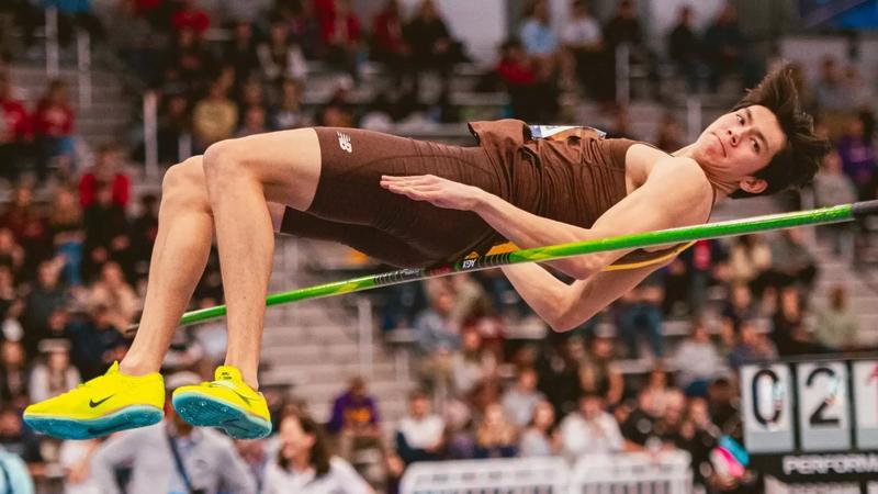 Blake Ruffner High Jump Pfeiffer's Record-Breaking High Jump Leads to Third Career All-American ...