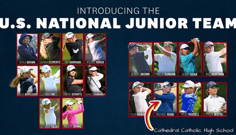Michael Riebe '24 Named to First-Ever U.S. National Junior Team ...