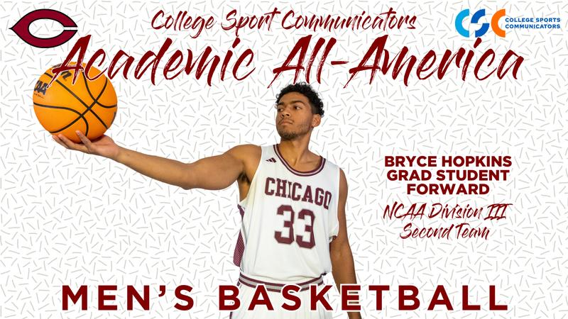 Csc Chicago Hopkins Named CSC Academic All-American - University of Chicago