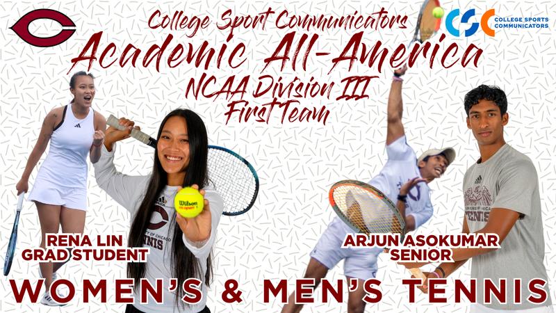 Csc Chicago Asokumar & Lin Named CSC Academic All-Americans - University of Chicago