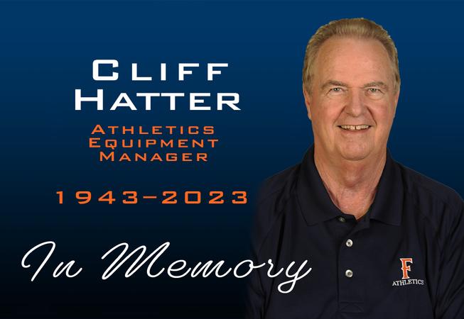 Former Equipment Manager, Cliff Hatter, Passes Away - Cal State Fullerton