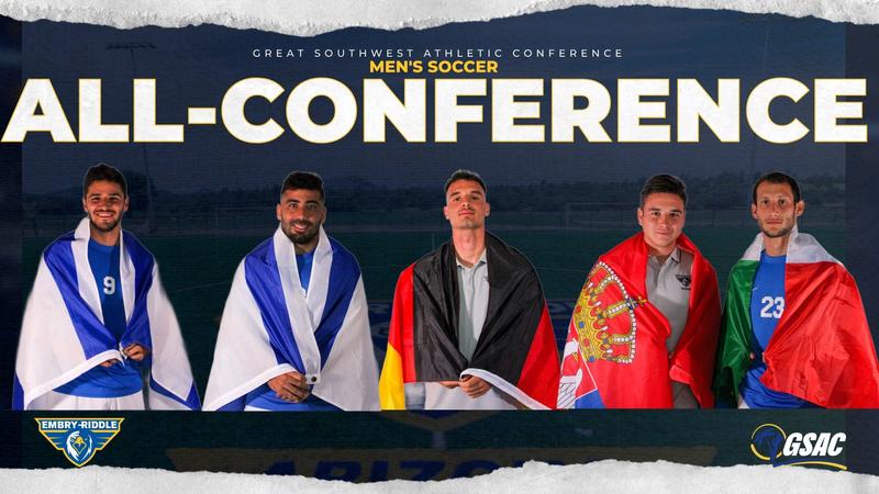 Embry Riddle Conference Five Eagles GSAC All-Conference - Embry-Riddle Aeronautical University (AZ)
