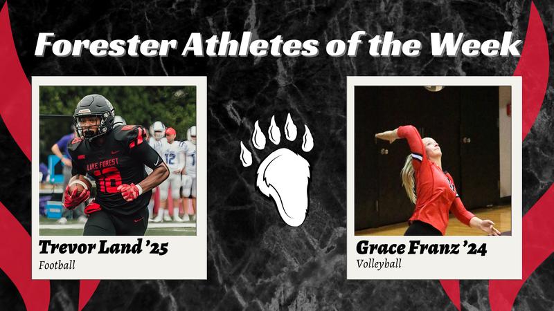 Jake Forst Forester Athletes of the Week: Oct. 10 - Lake Forest College