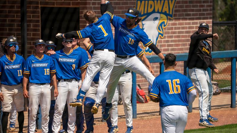 Baseball splits with Brescia, earns spot in RSC Tournament - Midway ...