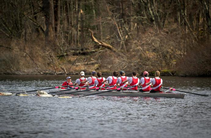 Tabor Rowing Boys Crew open season against Tabor Academy - St. Paul's School