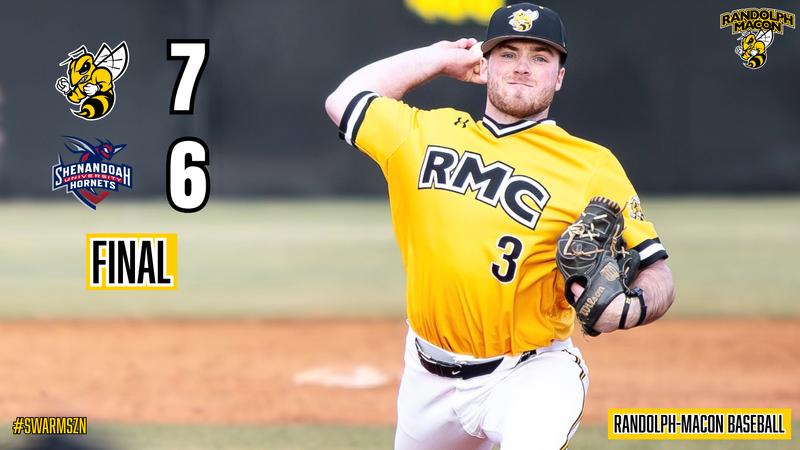 Jason Ravain Baseball Chatterton, Slevin help #17 RMC Baseball rally past SU - Randolph-Macon ...