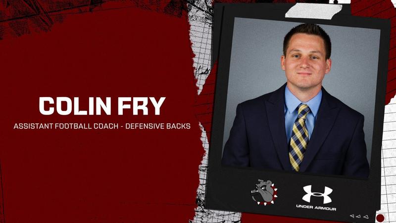 Colin Riley Fry Bulldog Football announces Colin Fry as new Defensive Backs Coach ...
