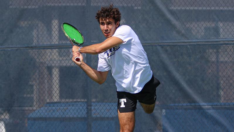 Tim Ritchie Tennis Knights Stymie Men's Tennis in Semifinals - Trine University
