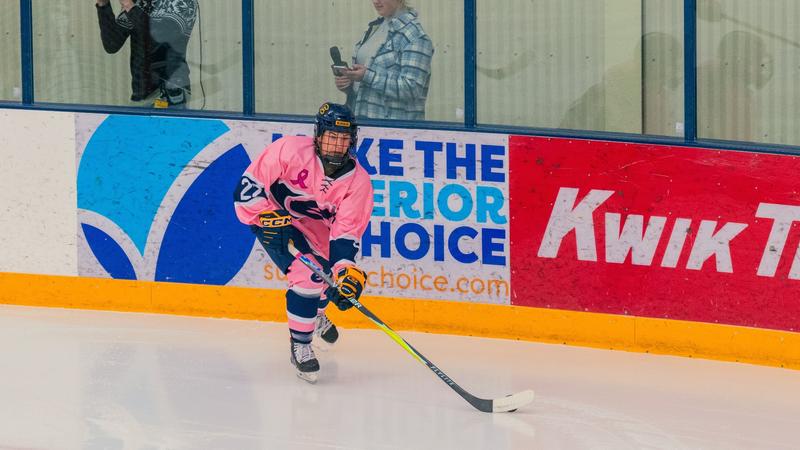 Jessie Ruden Blugolds Fall in Overtime to Auggies - University of Wisconsin, Eau Claire