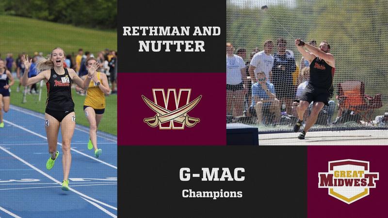 RETHMAN AND NUTTER WIN G-MAC CHAMPIONSHIPS - Walsh University