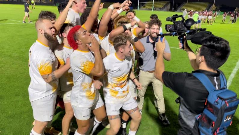 Adrian Rodo Rugby Second Half Comeback Pushes Men's Rugby Over No. 1 Norwich to Advance ...