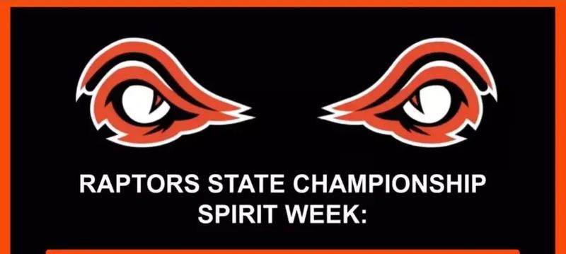 Anderson Raptors RAPTORS STATE CHAMPIONSHIP SPIRIT WEEK - Anderson Raptors Athletics