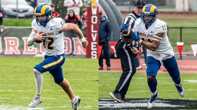 Fuller, Rascoe Earn LSC Weekly Honors - Angelo State University Athletics